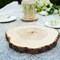 6 pcs 14-18" Natural Round Poplar Wood Slices Wedding Centerpieces Decorations